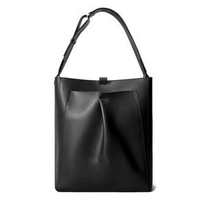 Everlane Black Leather Tote Bag
